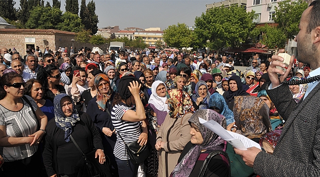 Gebze’de tapu protestosu