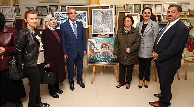 GESMEK yıl sonu sergisi hayran bıraktı