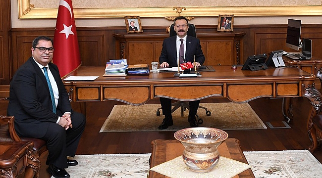 Hasan Aslan’dan Vali’ye ziyaret