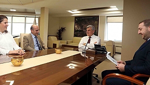 Karaosmanoğlu, Kocaeli Tabip Odası’nı ağırladı