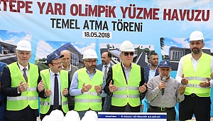 Kartepe Yarı Olimpik Yüzme Havuzu’nun temeli atıldı