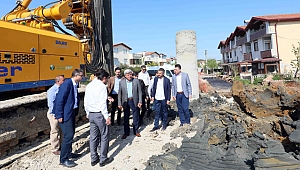 Kefken’in doğalgazı test aşamasında