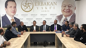 Köşker'den Erbakan Vakfı'na iadei ziyaret