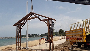 Kumcağız sahili düzenleniyor