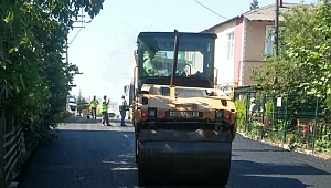 Muallimköy’de yollar yenileniyor