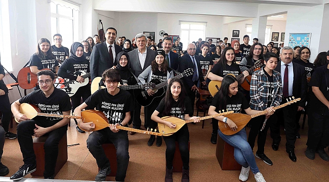 Müzik atölyesi sınıfları hizmete girdi