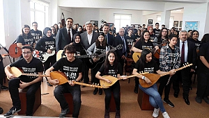 Müzik atölyesi sınıfları hizmete girdi