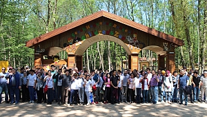 Özel çocuklar gönüllerince eğlendi