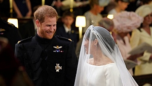 Prens Harry, Meghan Markle evlendi