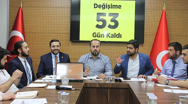 Saadet gençliği ilk karargahında