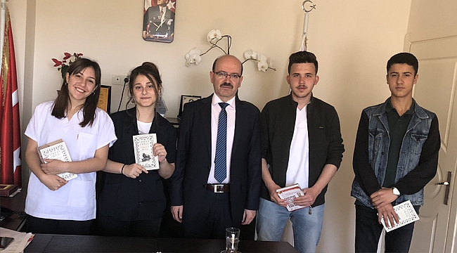 Sağlık Müdürü Kadıoğlu'ndan öğrencilere hediye