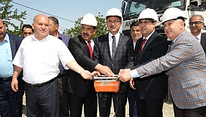  Semt konağının temeli dualarla atıldı