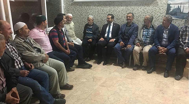 Uslu, köylülerle sahurda buluştu