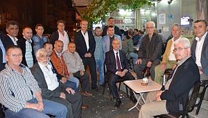 Ziyaret sahura kadar sürdü