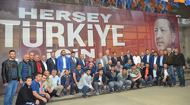 AK Gebze mitinge sıkı hazırlanıyor