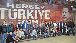 AK Gebze mitinge sıkı hazırlanıyor