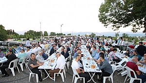 Bayram şoför esnafıyla iftarda buluştu