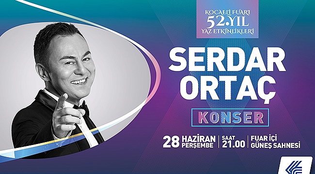 Büyükşehir'den Serdar Ortaç konseri