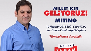 CHP'li Aykut Erdoğan Darıca'ya geliyor