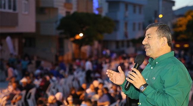 Darıca'da dev iftar sofrası