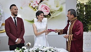 Darıca’ya değil, evliliğe transfer etti