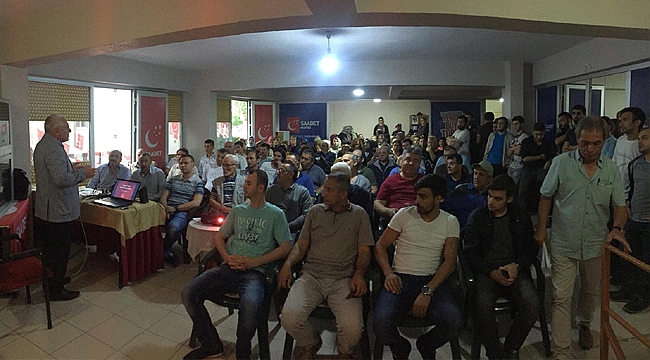 Derince Saadet’ten sandık eğitimi