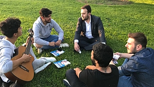 "Gençlerimizin enerjisi bize güç katıyor"