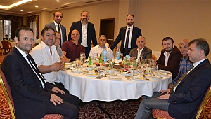 Saadet, iftarda basınla buluştu