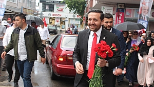 Saadetliler Gölcük'te yürüdü