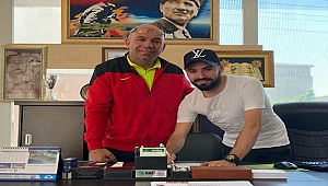 Serkan geldi, görüştü ve imzaladı!