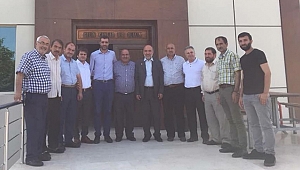 SP adayından cemevine ziyaret