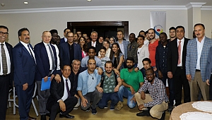 Vakıf ve GTÜ öğrencileri iftar yaptı