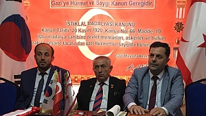 Yıldız’dan gazilere miting daveti