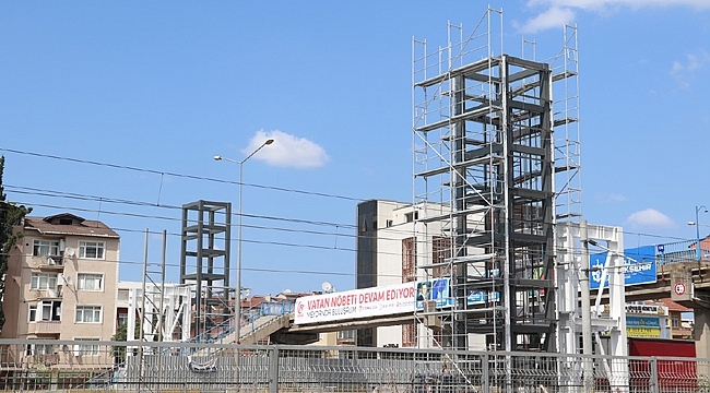 42 Evler’e yeni üst geçit yapılıyor