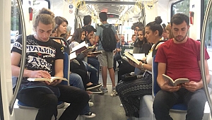 Akçaray’da kitap okudular