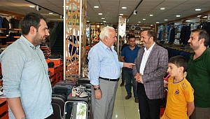 Başkan Toltar’dan Esnaf Ziyareti