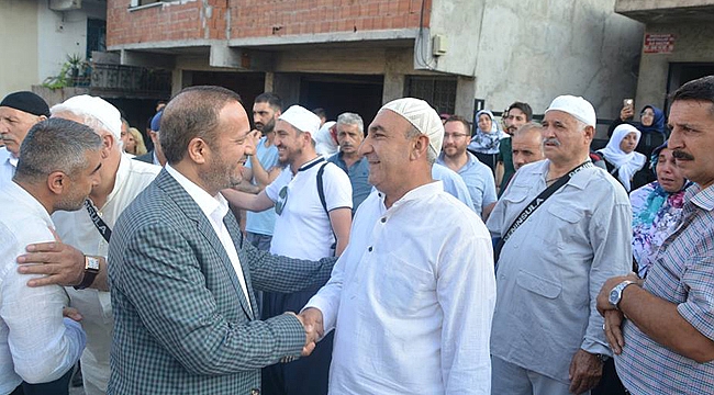 Başkan Toltar hacı adaylarını uğurladı