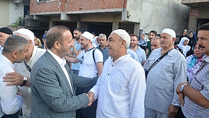 Başkan Toltar hacı adaylarını uğurladı