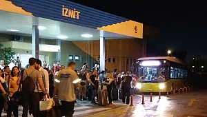 Büyükşehir yolcuların imdadına yetişti