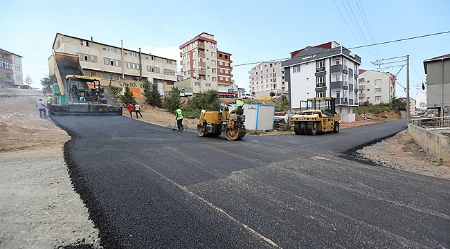 Çayırova’da üst yapı çalışmaları devam ediyor