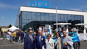 Çiler Almanya'da açılışa katıldı