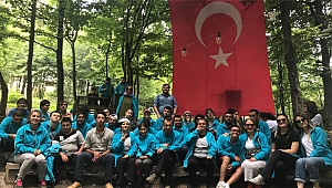 Engelli öğrenciler Diriliş Kampı’nda eğlendi