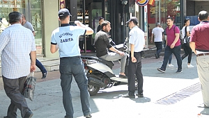  Fethiye Caddesi’nde motosiklet denetimi