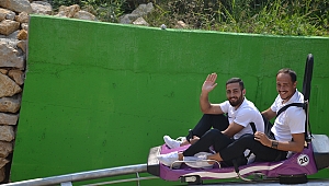 Gebzespor'un dağ kızağı keyfi!