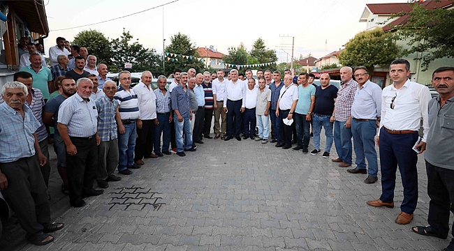 Karaosmanoğlu, köy köy İmar Barışı’nı anlattı