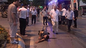 Minibüs otomobille çarpıştı; 8 yaralı