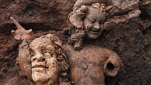 Ordu'da 2 bin 100 yıllık üç heykel bulundu