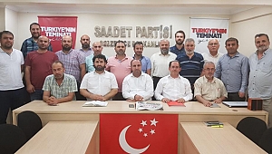 Saadet Partisi’nden haftalık toplantı
