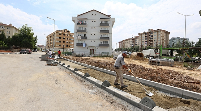 Tuna Caddesi Yenileniyor