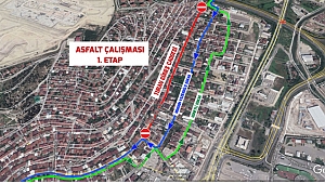 Turan Güneş Caddesi’nde trafik düzenlemesi